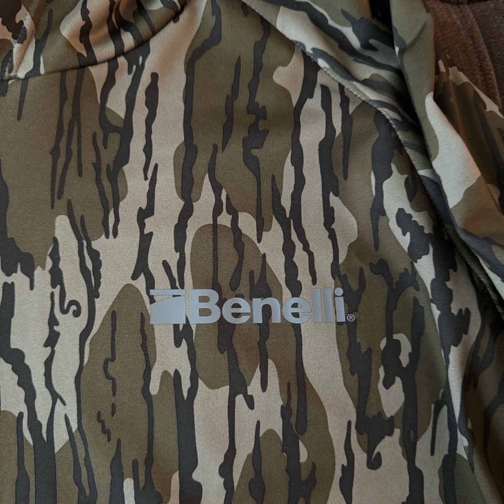 Green and Brown Camouflage Sweatshirt